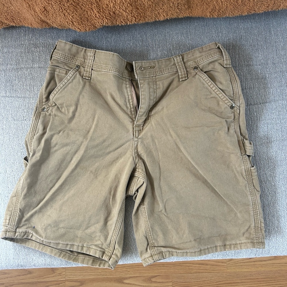 WoMen's Tan Cargo Shorts